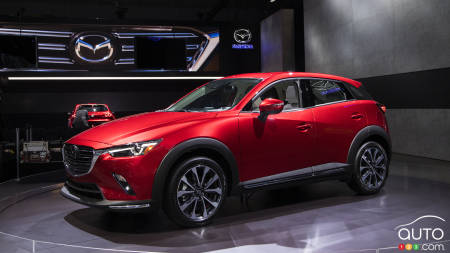 New York 2018 : Changements annoncés pour la Mazda CX-3 2019