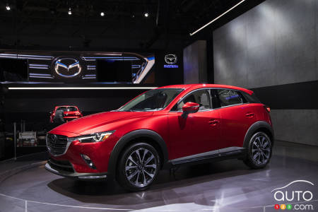 New York 2018 : Changements annoncés pour la Mazda CX-3 2019