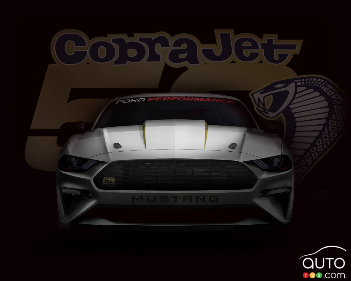 Ford fait revivre la Mustang Cobra Jet pour son 50e anniversaire