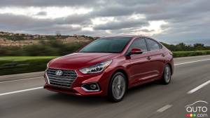 Hyundai Canada dévoile les prix de l'Accent 2018