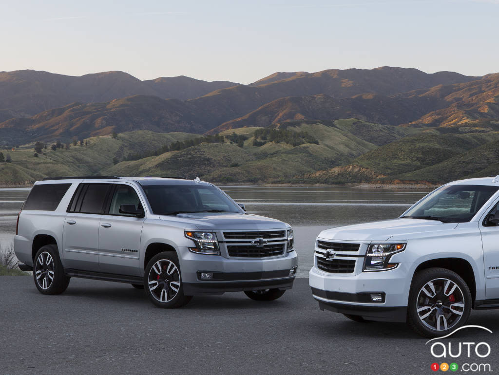 Chevrolet Suburban RST 2019 et Chevrolet Tahoe RST