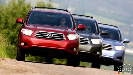 Toyota Highlander 2008-2013 : trois volants qui se détachent forcent la tenue d’une enquête