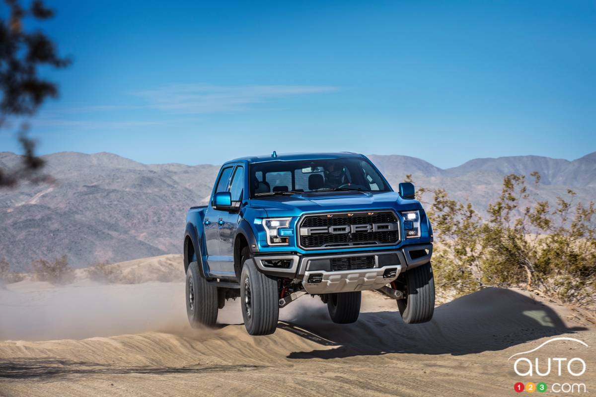 Off-Road Cruise Control and Adaptive Shocks Part of 2019 F-150 Raptor Equipment
