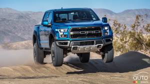Off-Road Cruise Control and Adaptive Shocks Part of 2019 F-150 Raptor Equipment