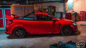 Honda construit une version camionnette de la Civic Type R