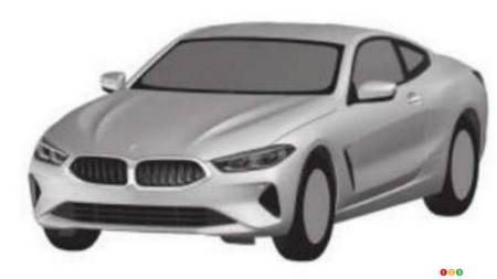 Patent images of the BMW 8 Series Gran Coupe Surface Online