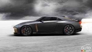 Nissan and Italdesign Present a 710 Horsepower GT-R concept