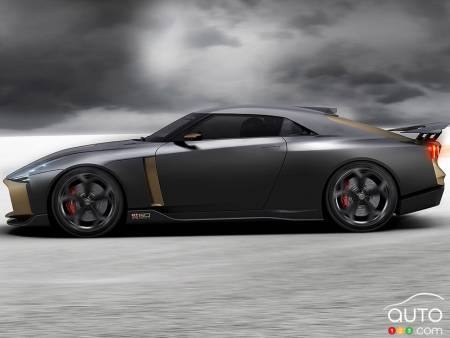 Nissan and Italdesign Present a 710 Horsepower GT-R concept