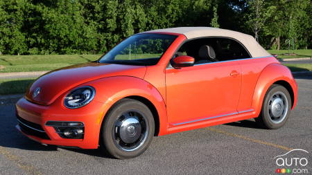 Essai de la Volkswagen Beetle décapotable 2018