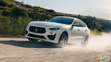 Maserati Lifts Veil on 2019 Levante GTS and its 550-hp Ferrari V8