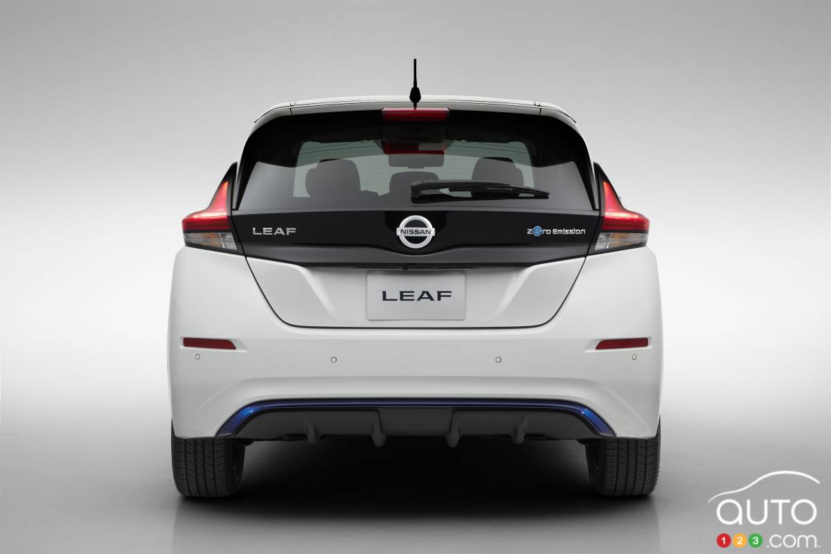 Plus de puissance et d’autonomie pour la Nissan LEAF 2019
