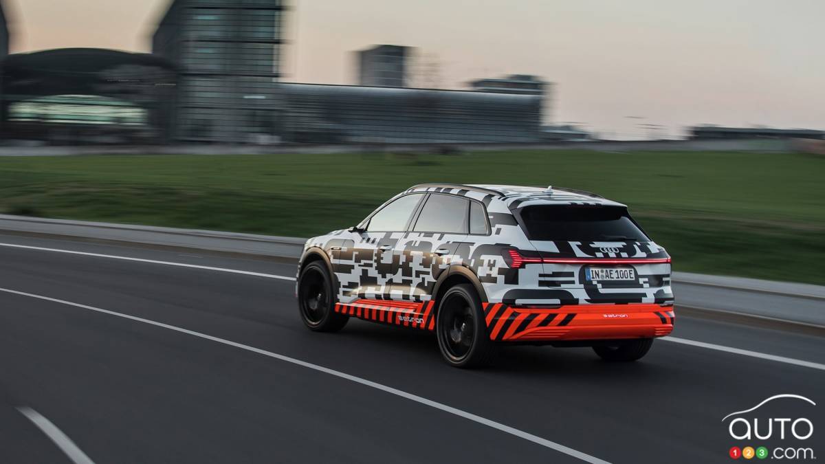Audi to Start Taking Orders in U.S. on e-tron EV