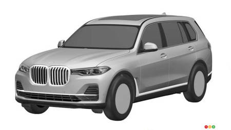 First sketches appear of the new BMW X7