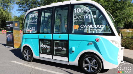 Self-driving shuttle bus coming to Montreal-area city this September