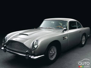 Aston Martin to build 25 reproductions of Bond’s Goldfinger DB5