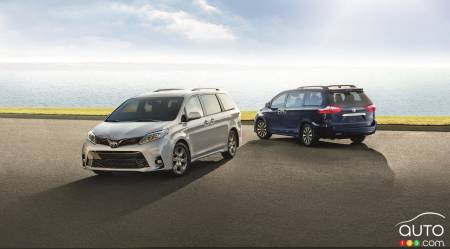 Prix et détails pour la Toyota Sienna 2019