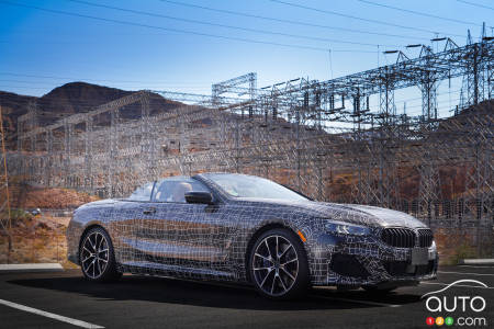 BMW Shows its 8 Series Convertible… in Camouflage