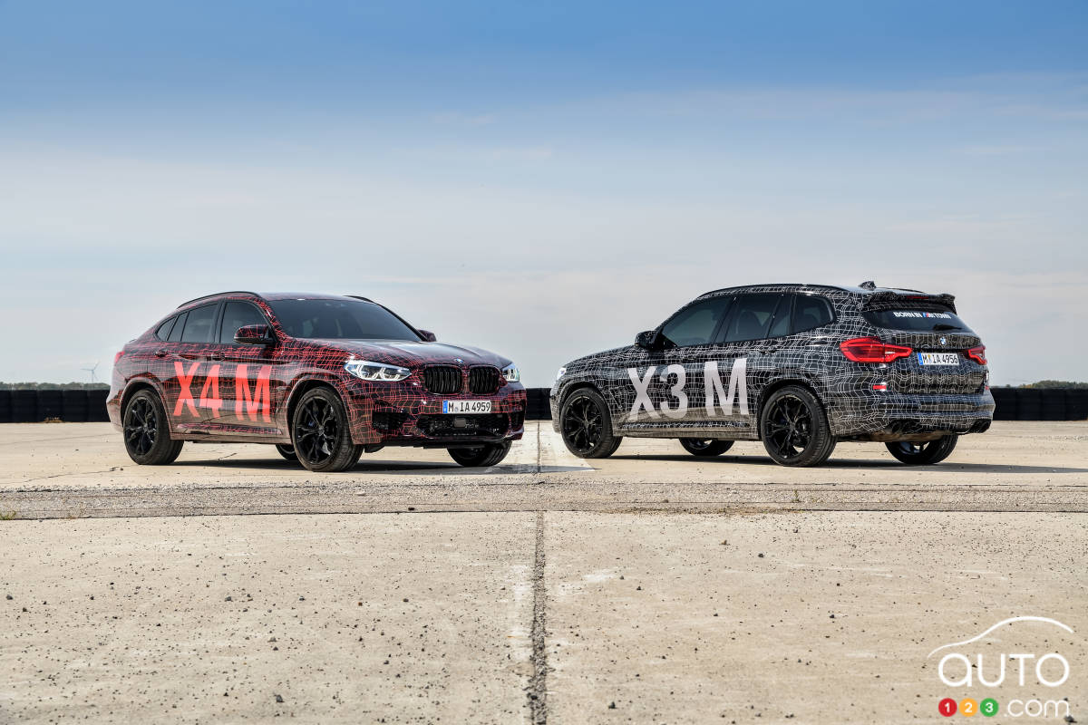 BMW shows its future X3 M and X4 M SUVs