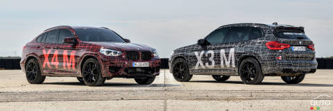 BMW shows its future X3 M and X4 M SUVs
