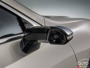 Lexus ES: cameras to replace the side-view mirrors
