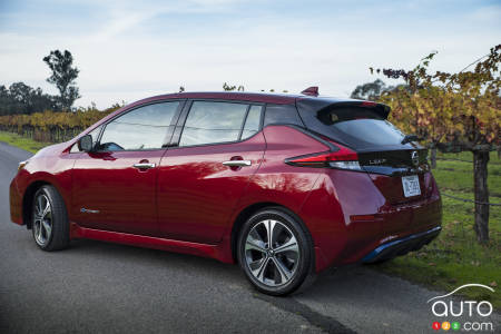Les infos pour la Nissan LEAF 2019 publiées pour les États-Unis: Pas de hausse de prix