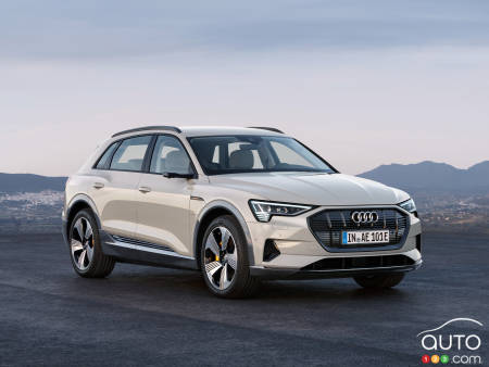 L’Audi E-Tron en première mondiale