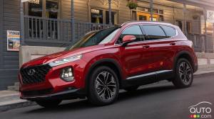 New 2019 Hyundai Santa Fe Earns Top Safety Pick+ from IIHS