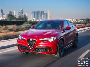 Alfa Romeo Stelvio Quadrifoglio named Performance SUV of the Year