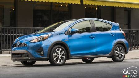 The 2019 Toyota Prius c: details, pricing for Canada