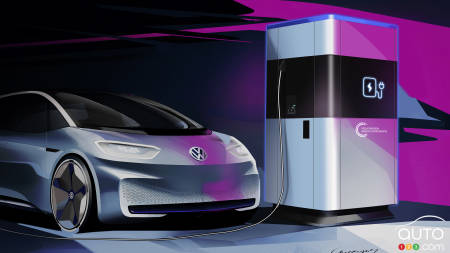 Volkswagen Developing a Mobile EV Charging Station