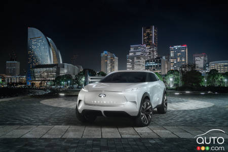 INFINITI Teases New QX Inspiration Electric SUV Concept Ahead of Detroit Launch