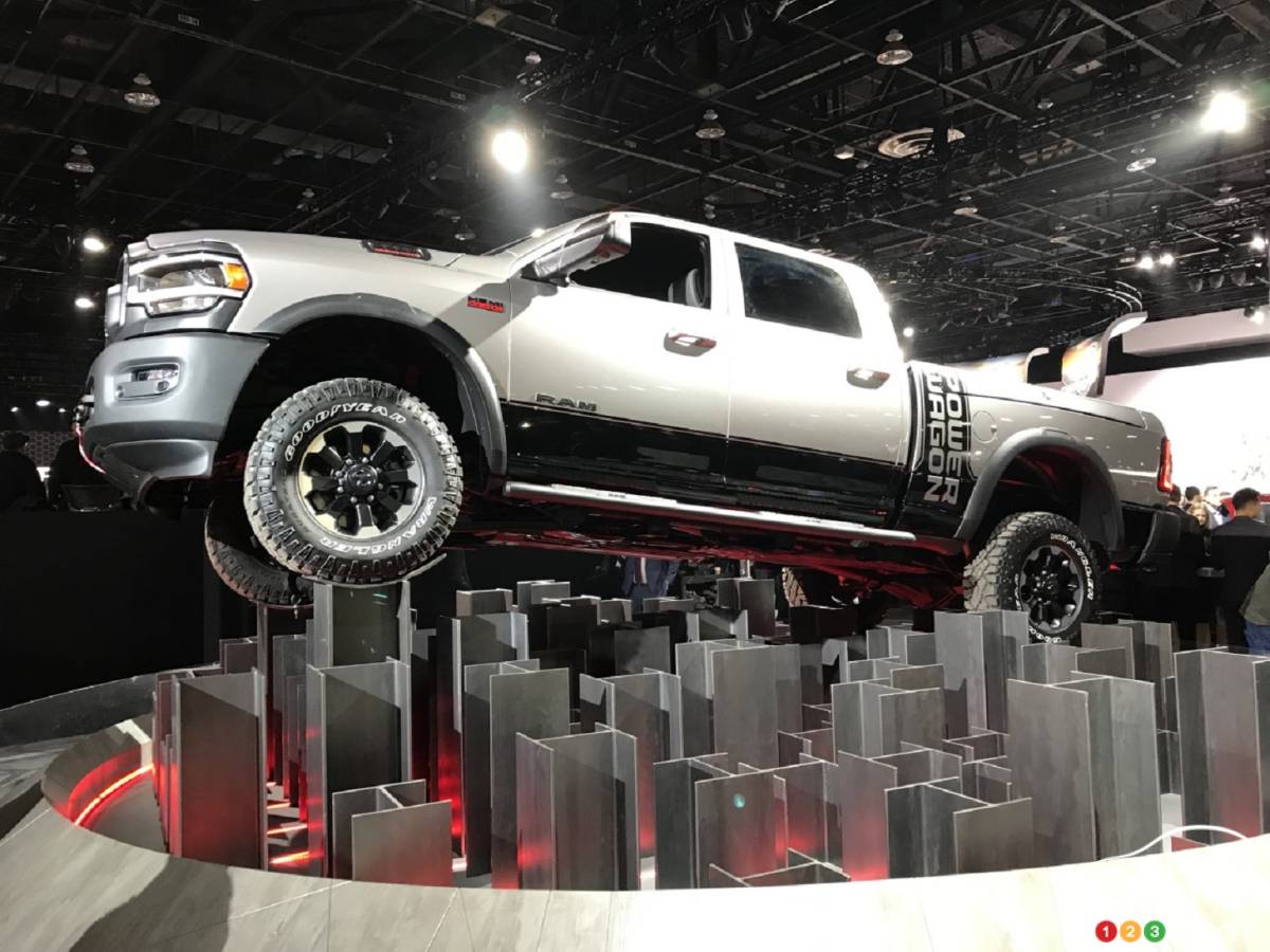 Detroit 2019: The new 2019 RAM HD Drops In