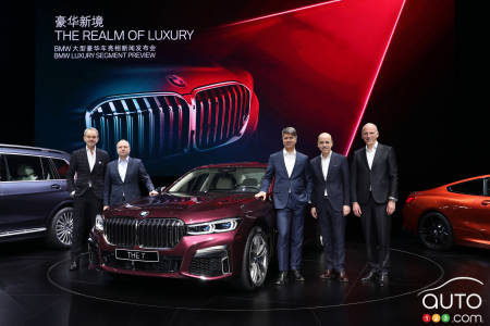 Remodeled 2020 BMW 7 Series Sedan Makes World Premiere