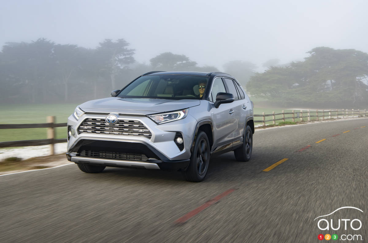 Toyota Canada annonce les prix du Toyota RAV4 Hybride 2019