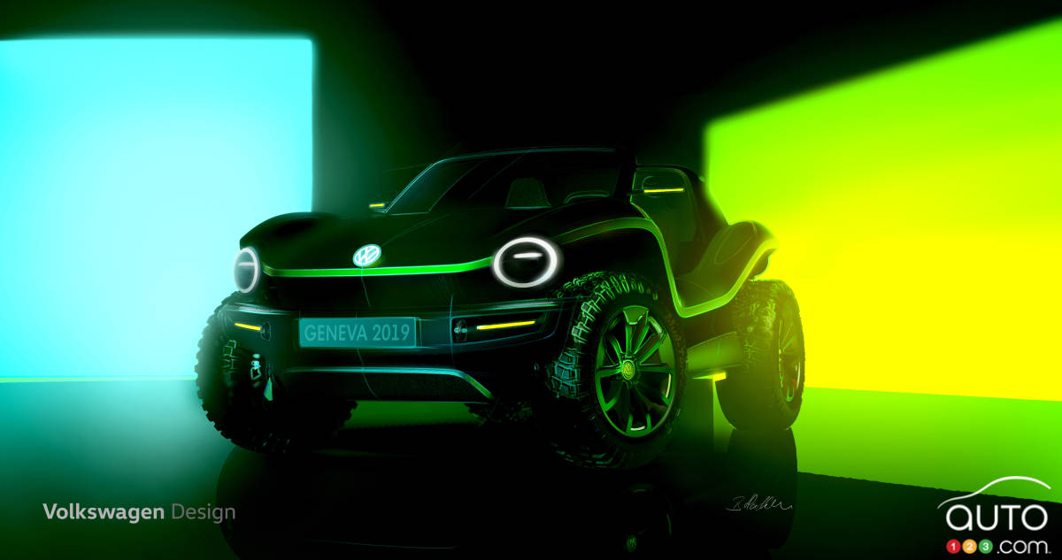 Volkswagen Will Bring an Electric Dune Buggy to the Geneva Auto Show