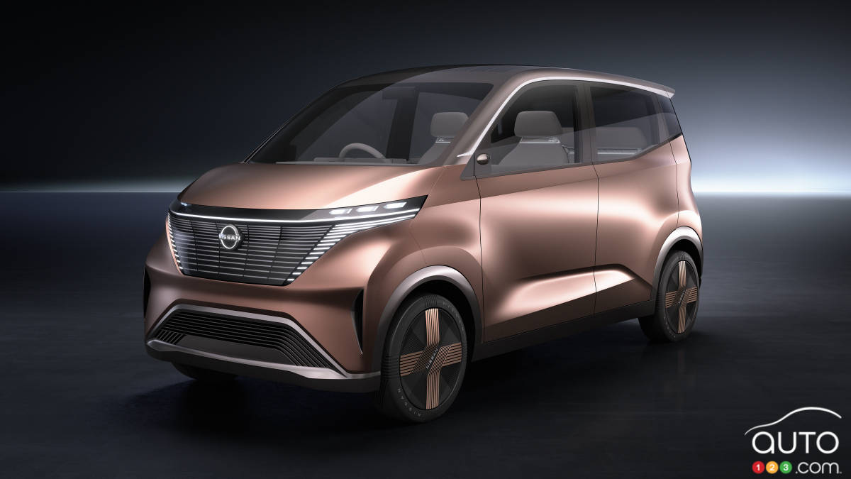 Nissan va présenter un petit véhicule électrique futuriste au Salon de Tokyo