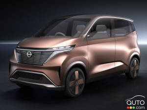 Nissan va présenter un petit véhicule électrique futuriste au Salon de Tokyo