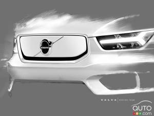 Volvo donne un aperçu du style de son XC40 électrique