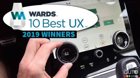 10 Best UX Winners for 2019, according to WardsAuto