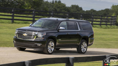 GM souhaite que son Chevrolet Suburban soit nommé le véhicule officiel du Texas