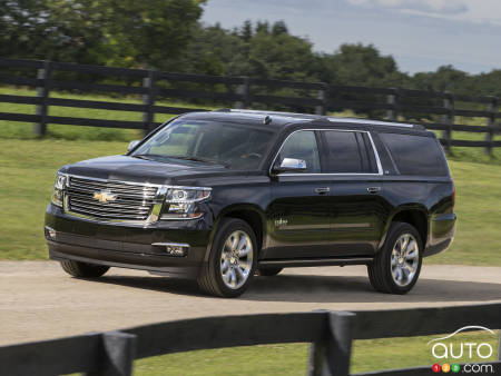 GM souhaite que son Chevrolet Suburban soit nommé le véhicule officiel du Texas