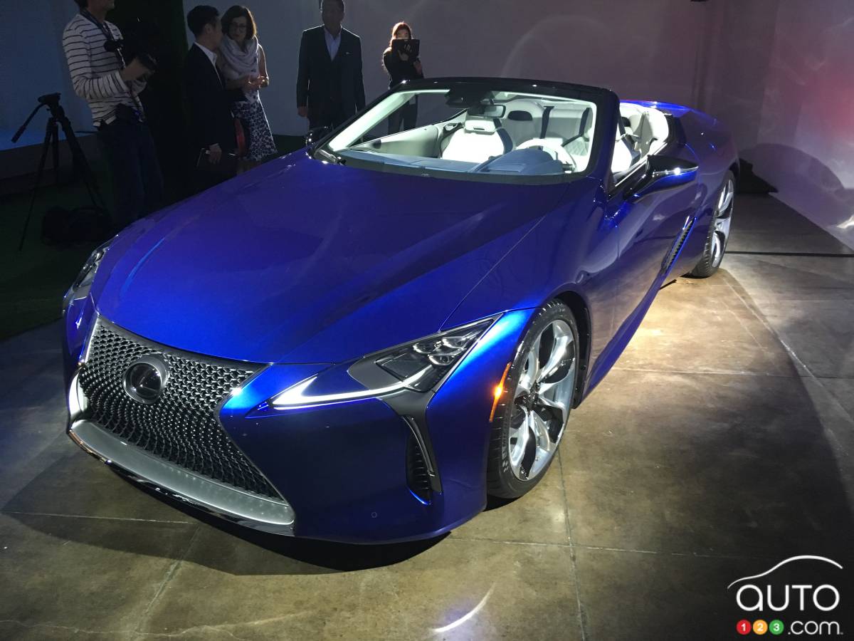 Los Angeles 2019: World premiere for the 2021 Lexus LC 500 convertible