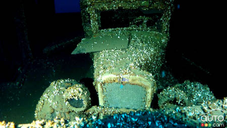 1927 Chevrolet Found in Shipwreck at Bottom of Lake Huron