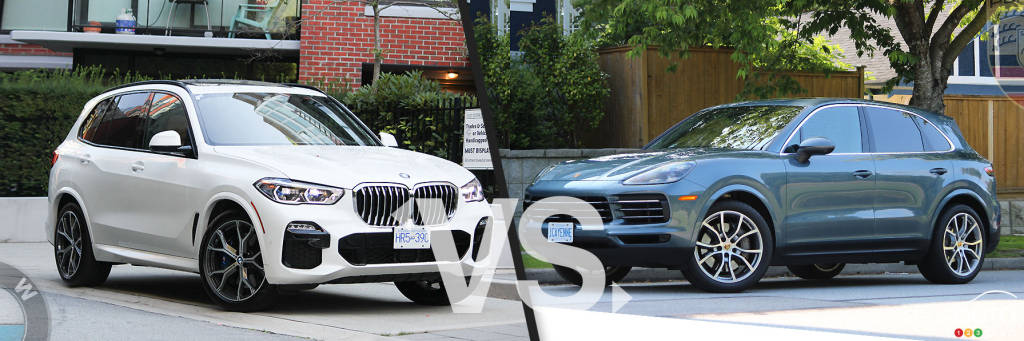 Comparaison : BMW X5 2019 vs Porsche Cayenne 2019