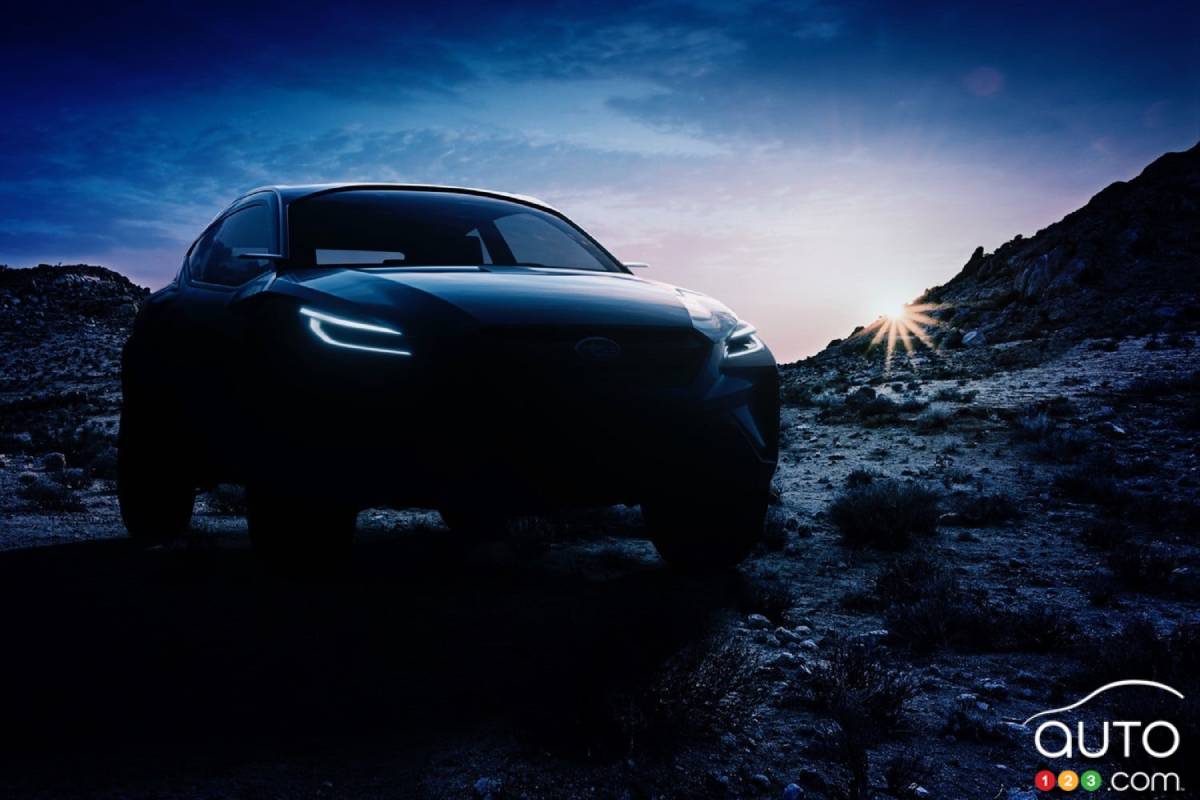 A first look at a Subaru SUV concept, the VIZIV Adrenaline
