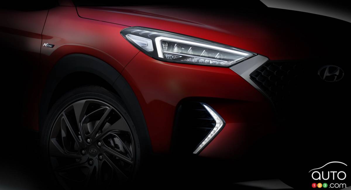 Hyundai Teases Tucson N Line Package Ahead of Geneva Debut