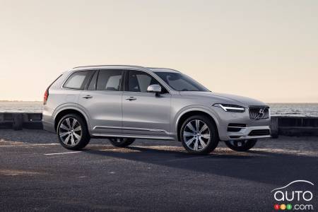 Une légère évolution pour le Volvo XC90 2020, dévoilé aujourd’hui