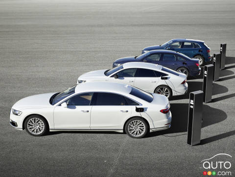 Audi Announces Plug-In Hybrid Versions of the A6, A7, A8 and Q5