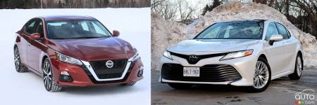 Comparison: 2019 Toyota Camry vs 2019 Nissan Altima