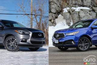 2023 Acura Mdx Vs Infiniti Qx60 Comparison 2019 Acura Mdx Vs 2019 Infiniti Qx60 Car Reviews Auto123